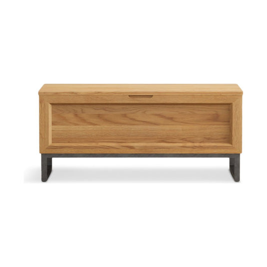 Attica Solid Oak Blanket Box