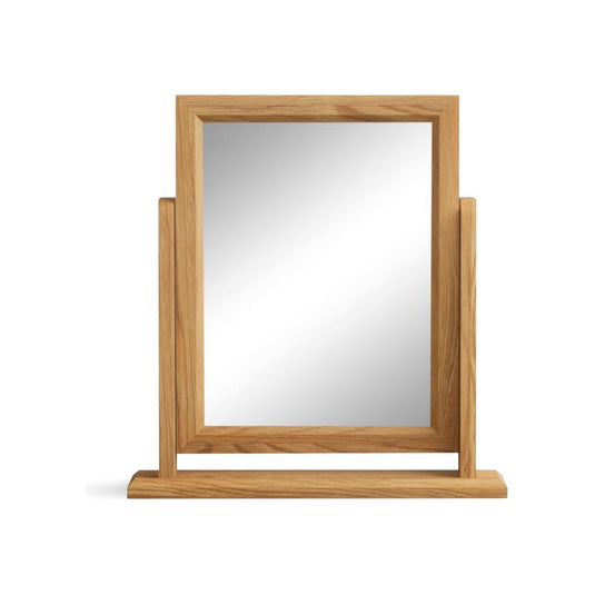 Loft Solid Oak Dressing Table Mirror Mirrors Loft