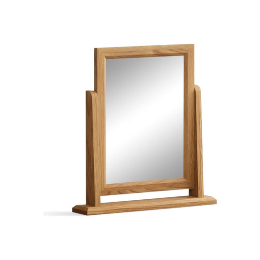 Loft Solid Oak Dressing Table Mirror Mirrors Loft