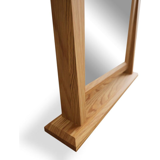Loft Solid Oak Dressing Table Mirror Mirrors Loft