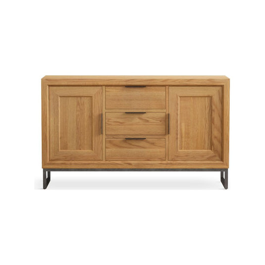 Loft Solid Oak Large Sideboard Sideboards Loft