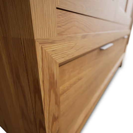 Attica Solid Oak Triple Wardrobe