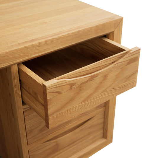 Paxton Solid Oak Computer Desk