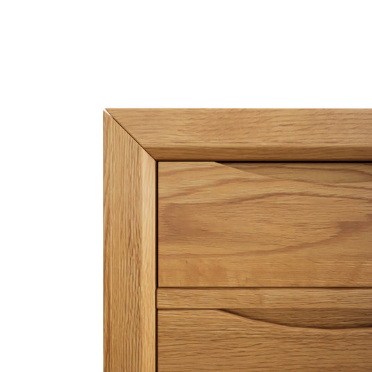 Paxton Solid Oak 2 Over 3 Chest of Drawers