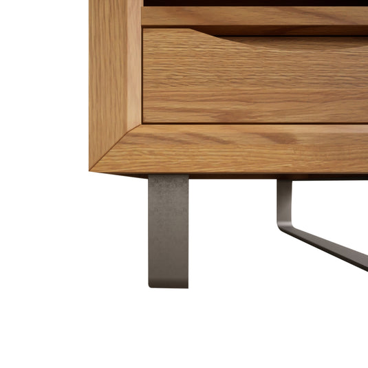 Paxton Solid Oak 1 Drawer Bedside/Lamp Table