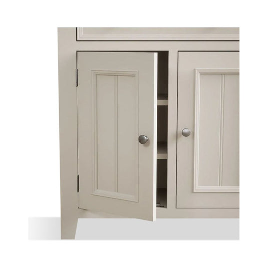 Hemsby Oak and Soft White Painted Hallway Sideboard