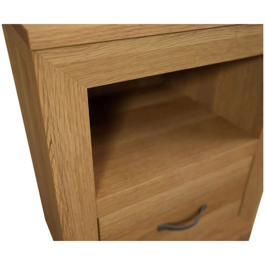 Bellingham Solid Oak 1 Drawer Bedside Table