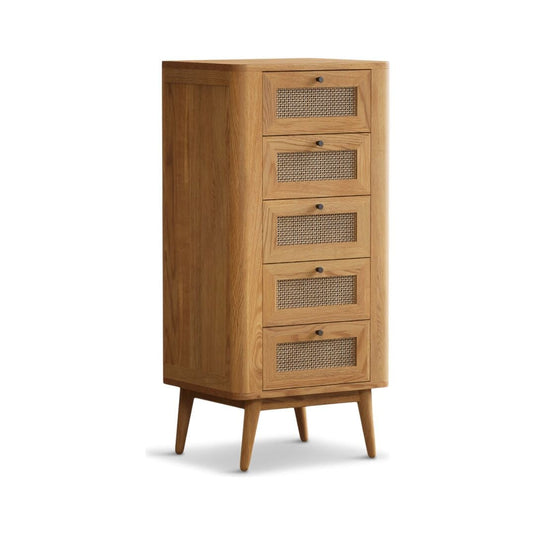 Ariana 5 Drawer Tallboy Chest Chest of Drawers Ariana