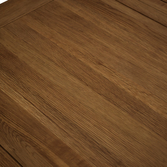 Extending Stoneleigh 180cm Oak and Black Painted Dining Table