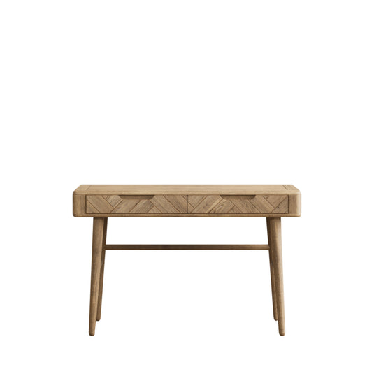Carson Solid Oak Dressing Table / Computer Desk