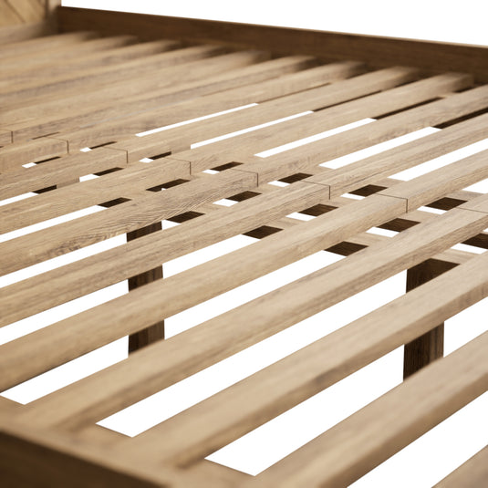 Carson Solid Oak Super King Bed
