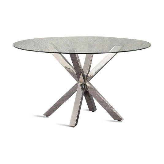 Rio Round Glass Dining Table