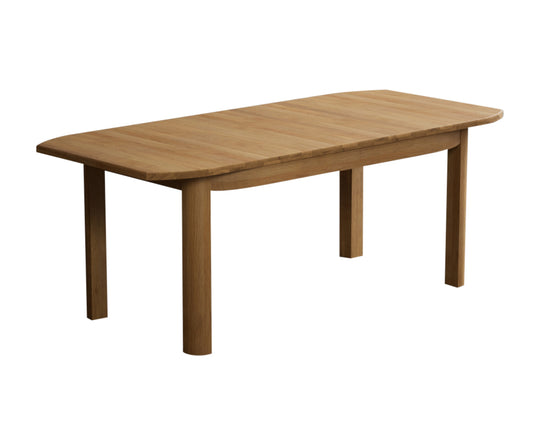 Extending Matlock 160cm Solid Oak Dining Table