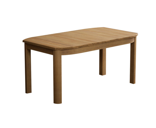 Extending Matlock 160cm Solid Oak Dining Table