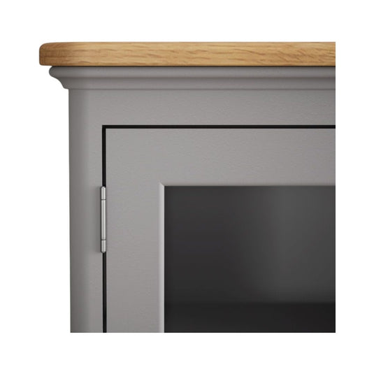 Bridstow Oak and Light Grey Painted Large Dresser Dresser Bridstow