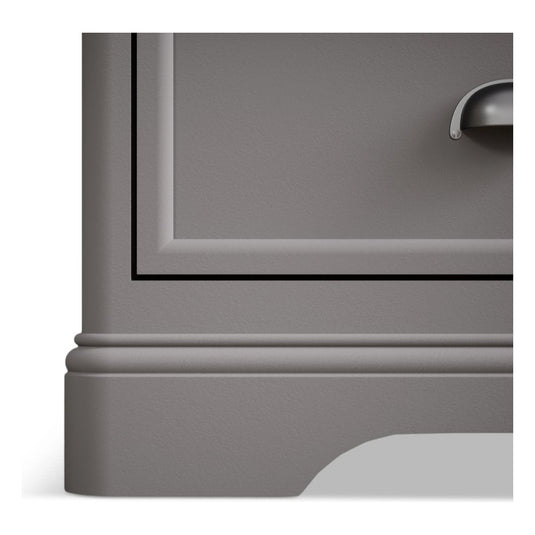 Bridstow Oak and Light Grey Painted Corner TV Cabinet Occasionals Bridstow