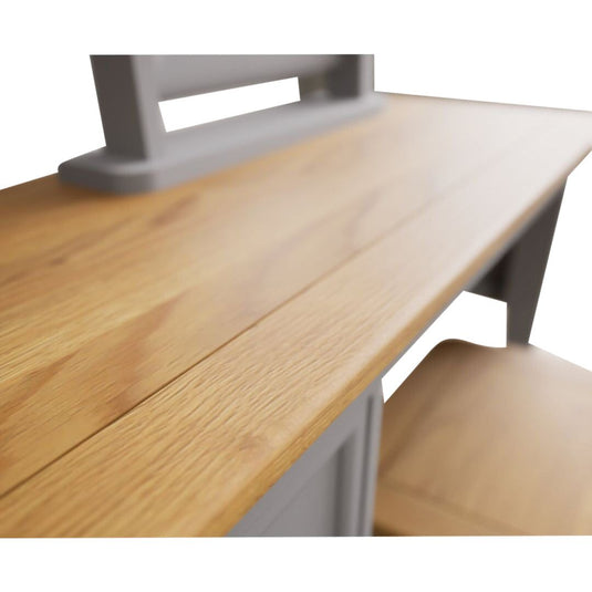 Ashton Oak and Light Grey Painted Dressing Table