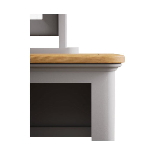 Ashton Oak and Light Grey Painted Dressing Table