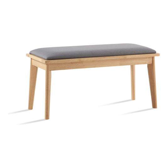 Sabrina Grey and Oak Dining Bench