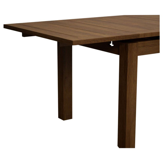 Extending Romney 180cm Rustic Solid Oak Dining Table