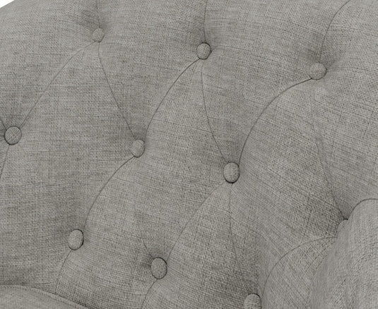 Richmond Grey Linen Accent Chair