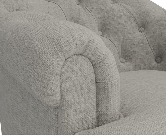 Richmond Grey Linen Accent Chair