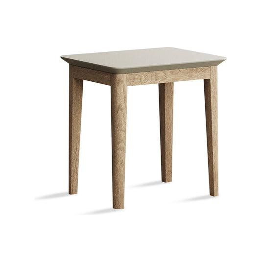 Numara Oak and Soft Green Painted Dressing Table Stool