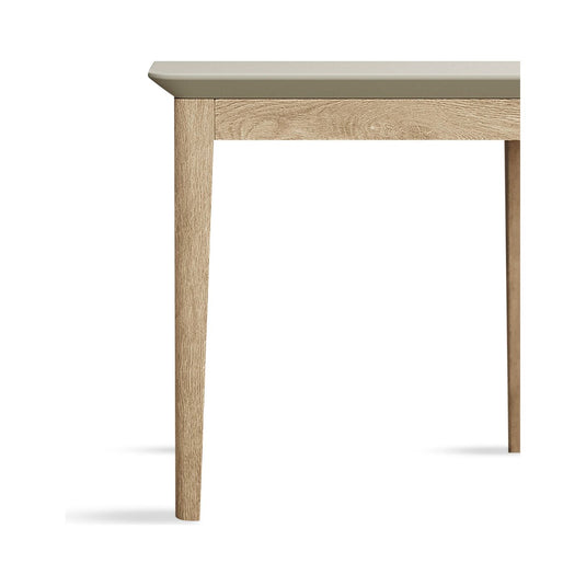 Numara Oak and Soft Green Painted Dressing Table Stool