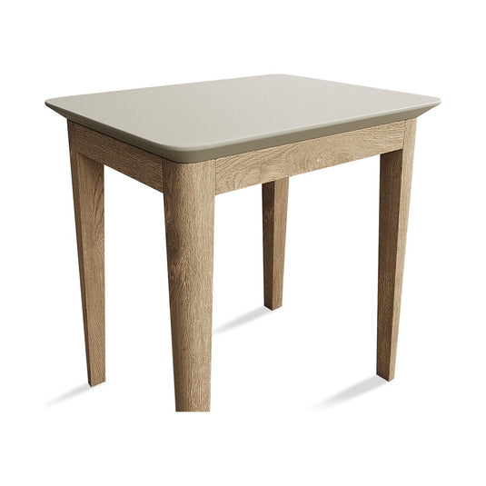 Numara Oak and Soft Green Painted Dressing Table Stool