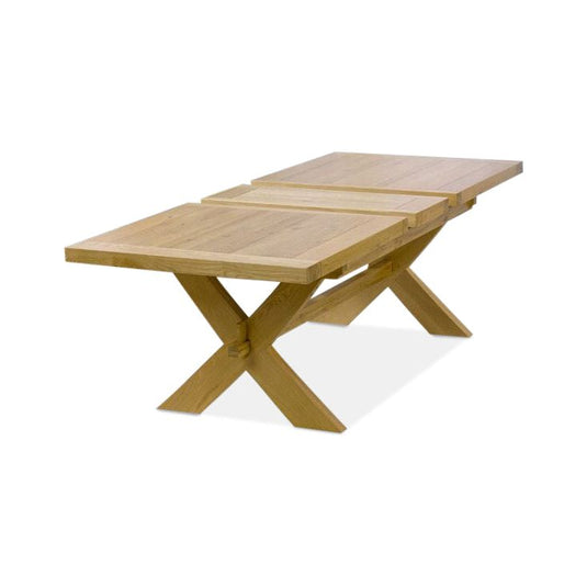 Extending Burnham 200cm Oak Dining Table