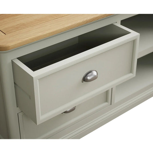 Ashton Soft Green Painted Super Wide TV Cabinet