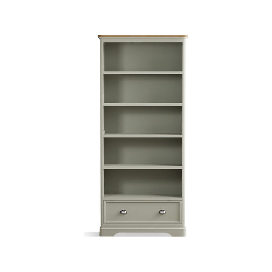 Ashton Soft Green Painted Tall Bookcase