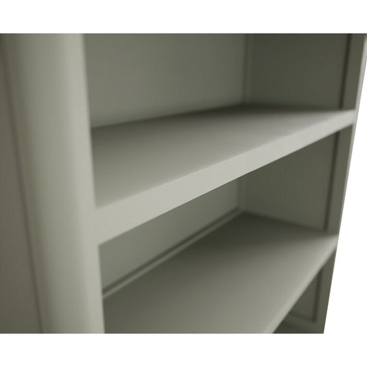 Ashton Soft Green Painted Tall Bookcase