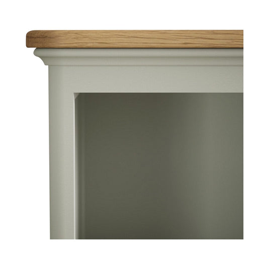 Ashton Soft Green Painted Tall Bookcase