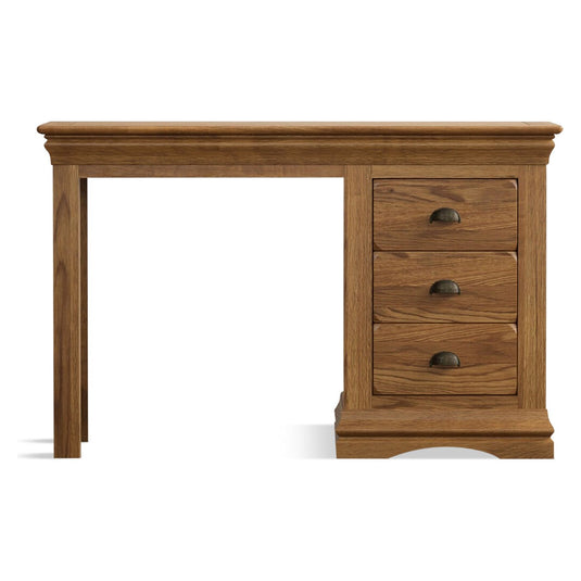 Hulbury Rustic Solid Oak Dressing Table Set