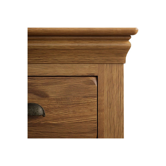 Hulbury Rustic Solid Oak Dressing Table