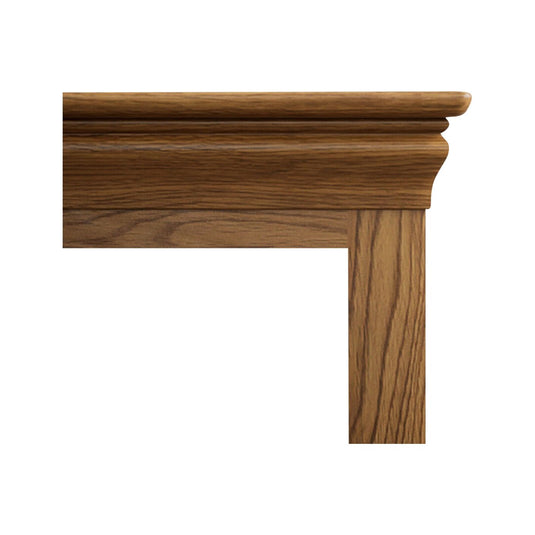 Hulbury Rustic Solid Oak Lamp Table