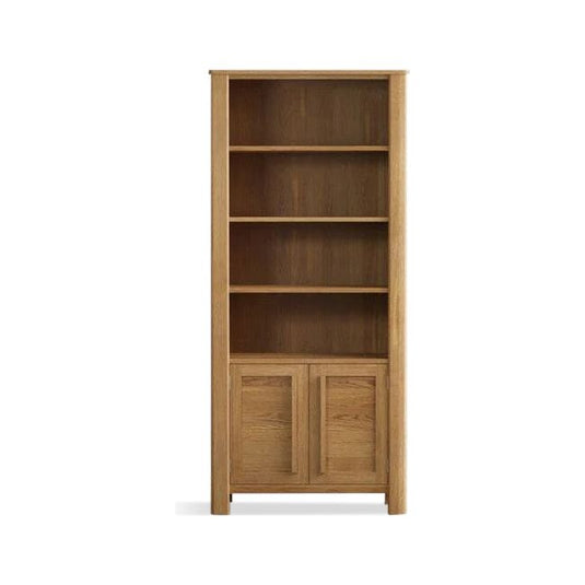 Walsham Solid Oak Tall Bookcase