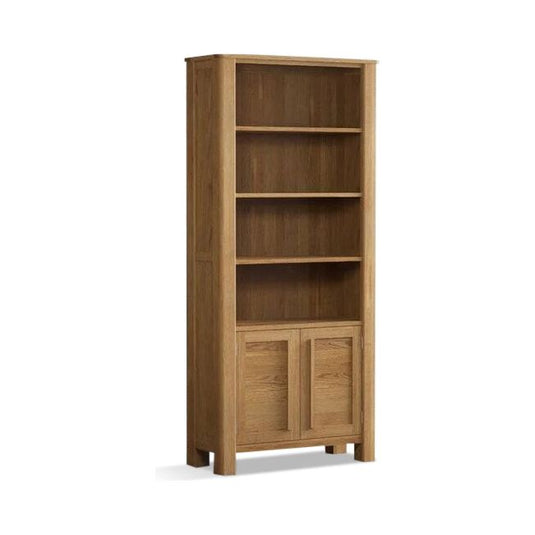 Walsham Solid Oak Tall Bookcase
