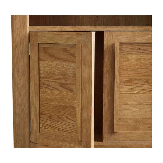 Walsham Solid Oak Tall Bookcase