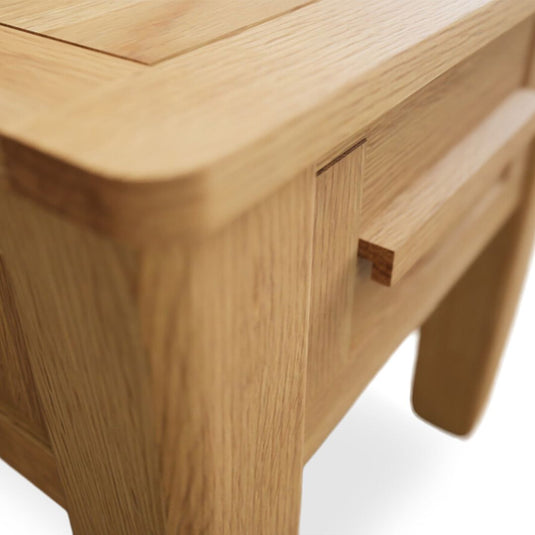 Walsham Solid Oak Lamp Table