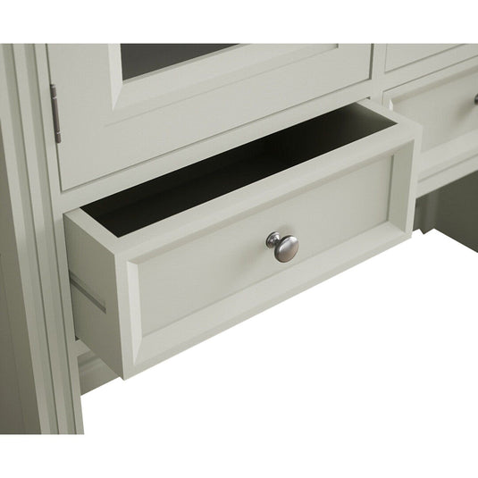 Phillipe Oak and Soft Green Painted Small Dresser