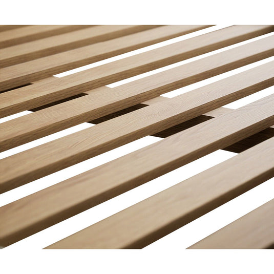 Phillipe Oak and Soft Green Painted King Size Bed