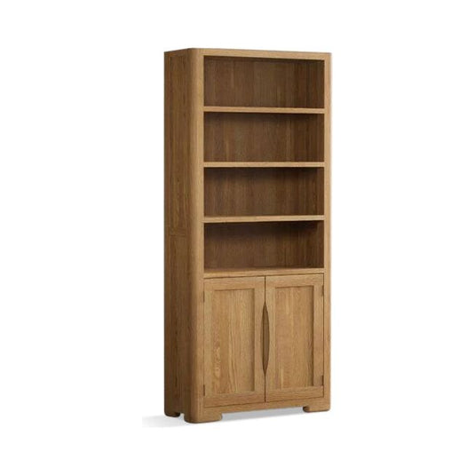 Dereham Solid Oak Tall Bookcase