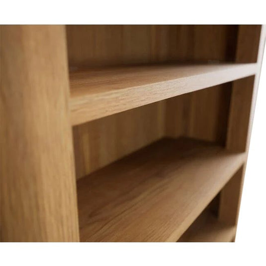 Dereham Solid Oak Tall Bookcase