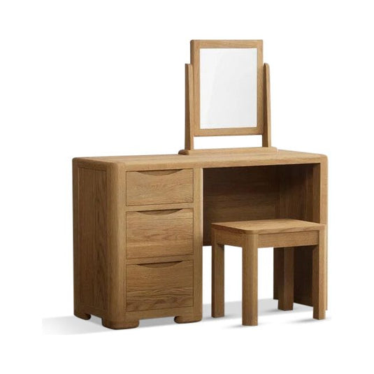 Dereham Solid Oak Dressing Table Set