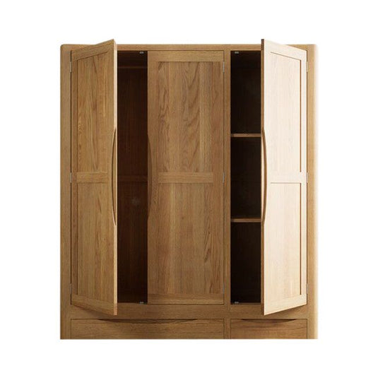 Dereham Solid Oak Triple Wardrobe