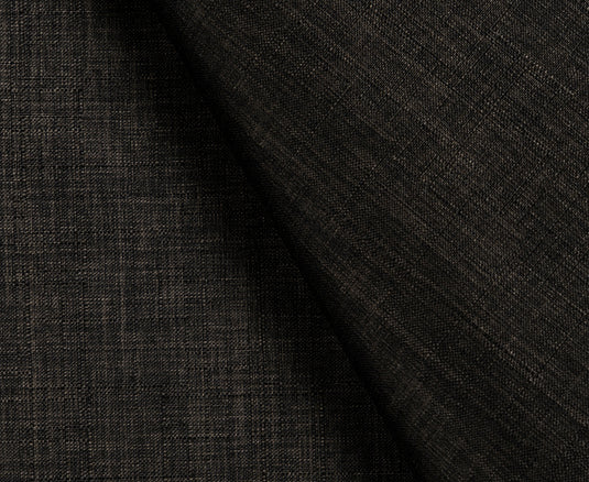 Kensington Chesterfield Black Linen 3 Seater Sofa