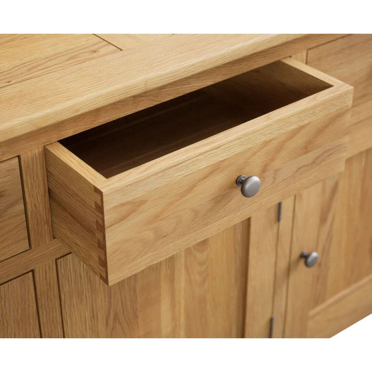 Sheringham Solid Oak Large Sideboard
