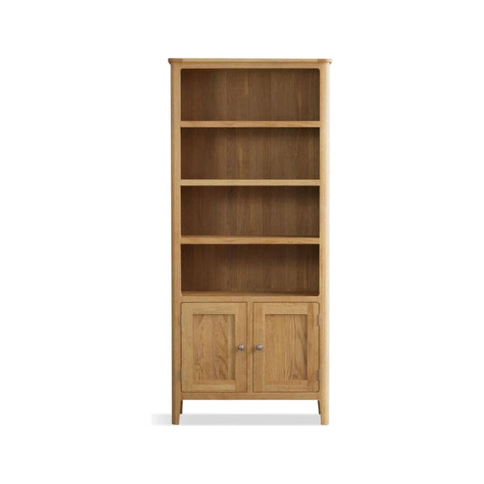 Sheringham Solid Oak Tall Bookcase